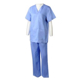 NU060 custom-made women's nurse uniform suit hospital clinic nurse staff work uniform clinic uniform wholesaler v collar drawstring waist   hospital cleaner uniform NU060 custom-made women's nurse uniform suit hospital clinic nurse staff work uniform clinic uniform wholesaler v collar drawstring waist   hospital cleaner uniform